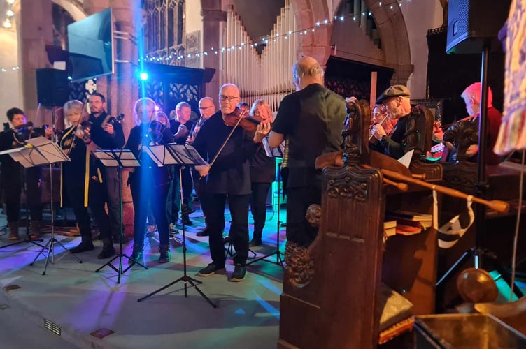 Around 150 attended the St Piran's Day event at St Mary's in Callington that was sold out. (Picture: St Mary's Church)