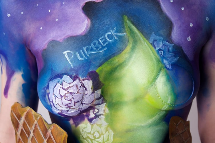The charity challenge was a collaboration between Purbeck Ice Cream and Lucy Holding Brand Photography