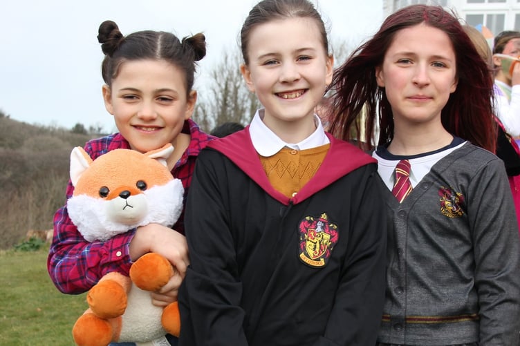 Mount Kelly College's World Book Day with Harry Potter characters.
