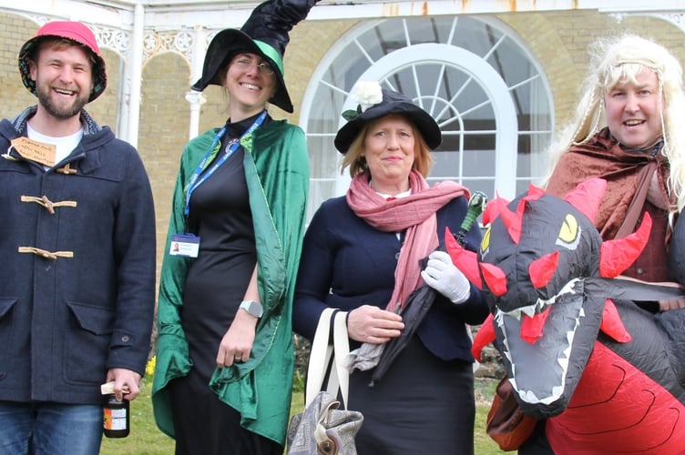 Mount Kelly College World Book Day - staff How to Catch a Dragon and colleagues