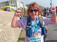 Bere Alston cancer survivor's tough running challenge 