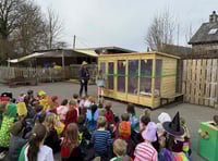 School unveils new reading shed