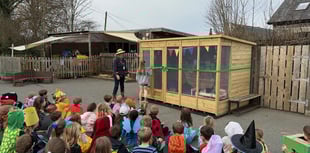 School unveils new reading shed