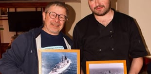 Veterans thank pub landlord for hosting breakfast club