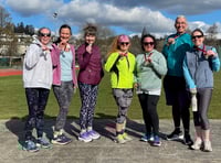 Cto5k cohort involved in monthly Tavy 5k