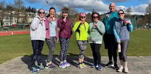 Cto5k cohort involved in monthly Tavy 5k