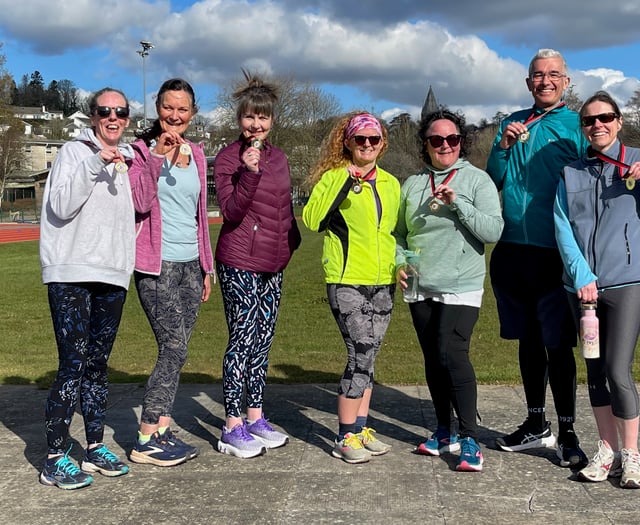 Cto5k cohort involved in monthly Tavy 5k