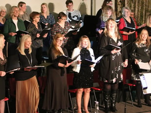 Tavistock singers reach high notes for charity