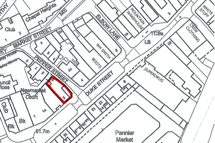 3 Duke street on the planning map.
