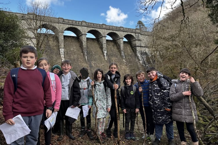 Horrabridge School's Burrator Reservoir outing.