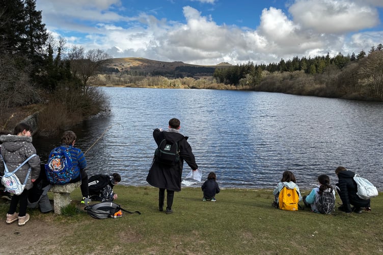 Learning about Burrator Reservoir by Horrabridge School.