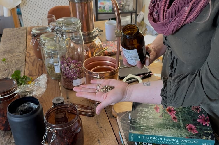 Jenny will use dandelion heads instead of coffee for a warm brew.