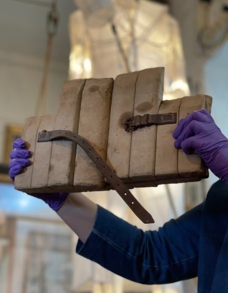 The cork lifejacket designed by Henry Trengrouse