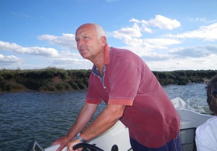 Peter Cloke OBE. Photo supplied 