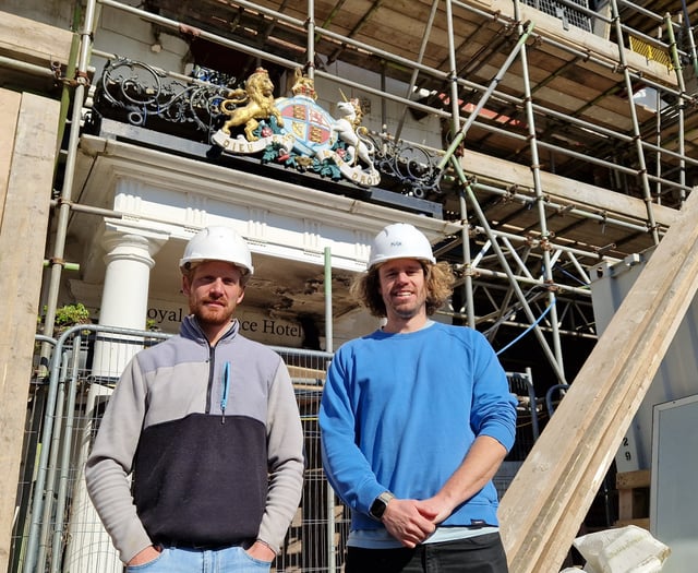 Exeter's Royal Clarence rebuild begins