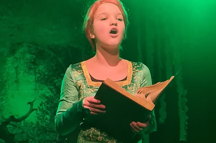 Princess Fiona in Shrek by Tavistock Children's Theatre Club