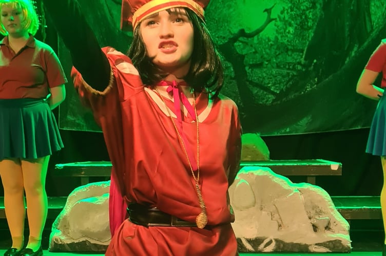 Lord Farquaad in Shrek by Tavistock Children's Theatre Club. 