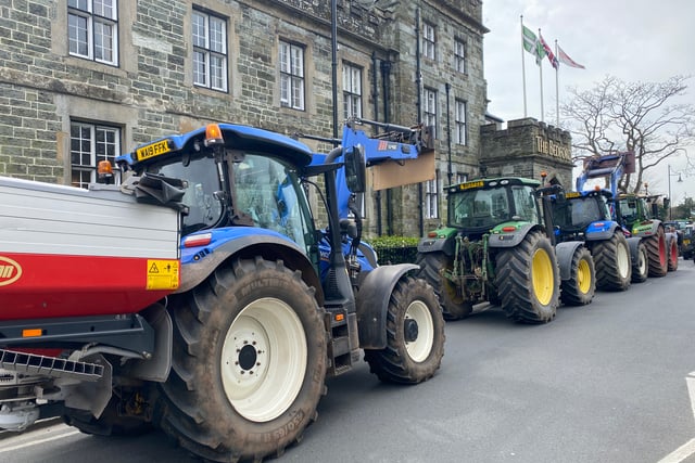 Farming progress welcomed amid protests