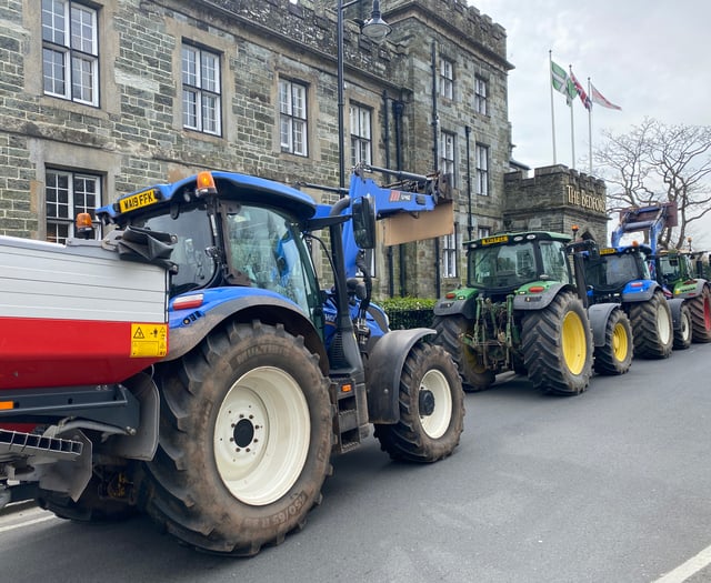 Farming progress welcomed amid protests