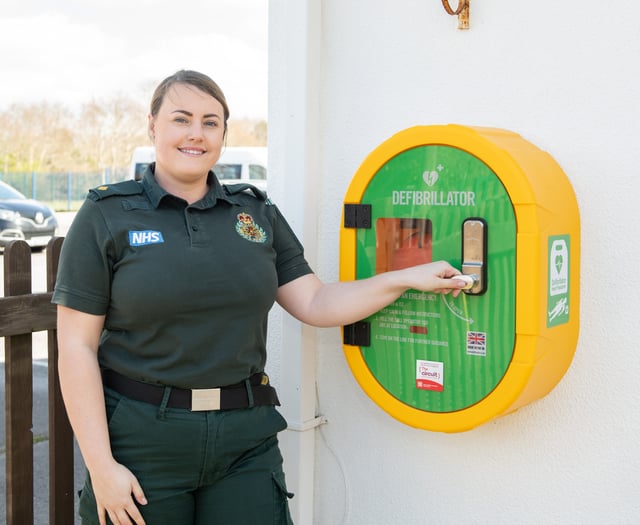 More community defibrillators thanks to £142k boost