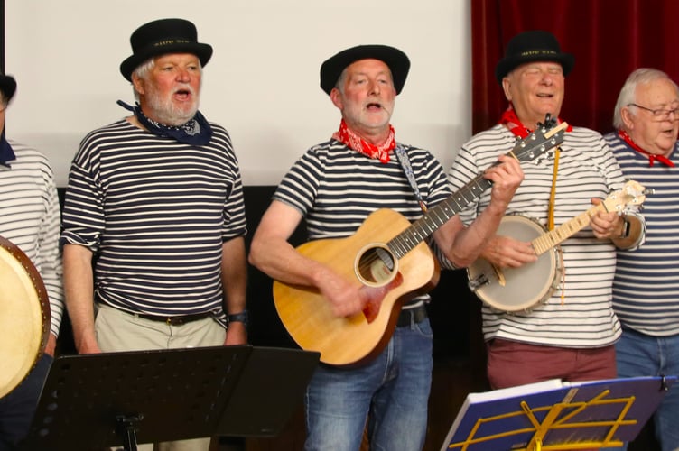 Milton Abbot village hall quiz and sea shanty group xxxx Tars
