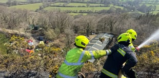 Fire fighters tackle increase in wildfires