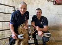 Father and son win sheep shearing international