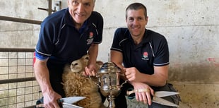 Father and son win sheep shearing international