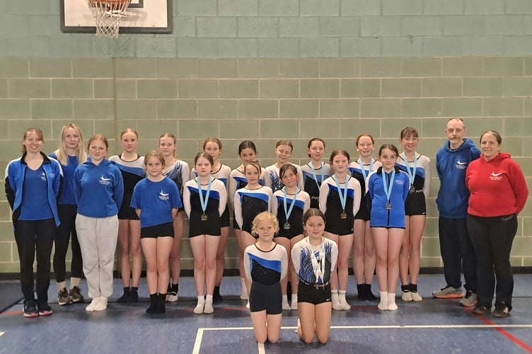 Okehampton Flyers at finals in Bath