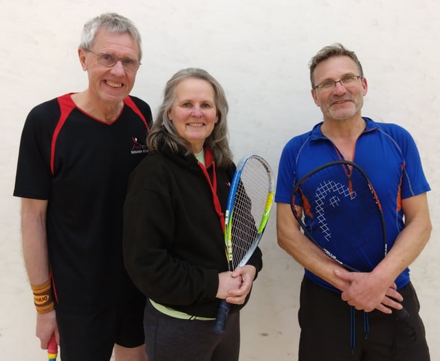 Racketball club night for March