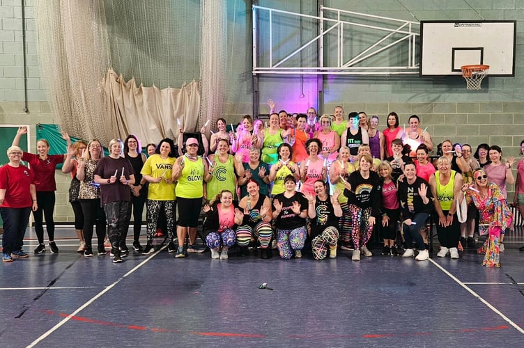 The Clubbercise Clubbathon was a success.