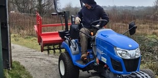 Brand new tractor stolen from football club