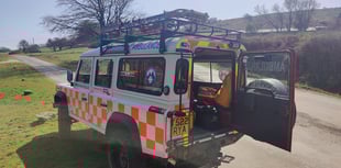 Search and rescue team help Ten Tors practice casualty