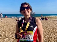TAC Sarah enjoys a maiden marathon in Brighton