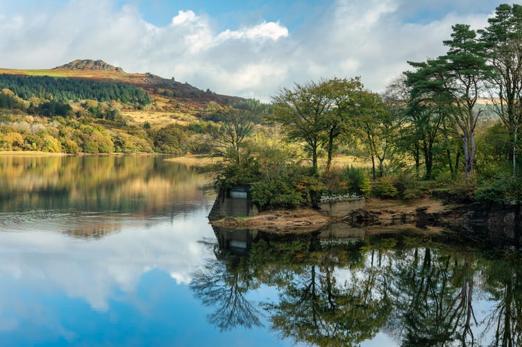 Burrator Reservoir on Dartmoor Photo: Gary Oliver
