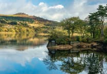 Emergency response to car dumped in Burrator Reservoir today