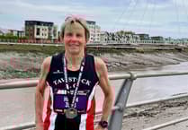 Helen achieves new Tavistock Athletic Club record in Newport