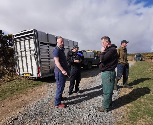 Police warn farmers after thefts on Dartmoor