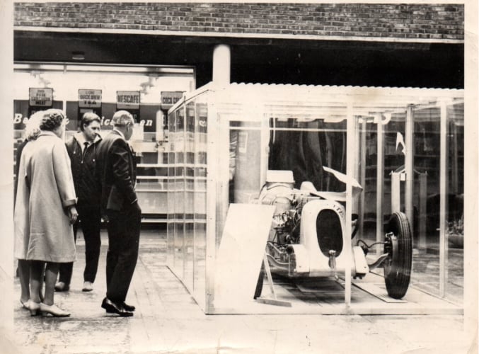 Robert Way devised the unusual way of raising funds for Parkinson's Disease by showcasing classic cars and then auctioning them. His daughter Amanda lives in Tavistock and supported the opening of a new support cafe at Tavistock Wharf.