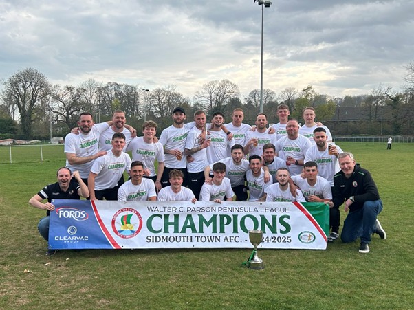 Sidmouth Town AFC- SWPL champions
