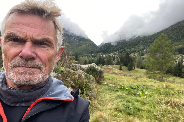 Steve James has previously cycled 18,000 miles across four continents.