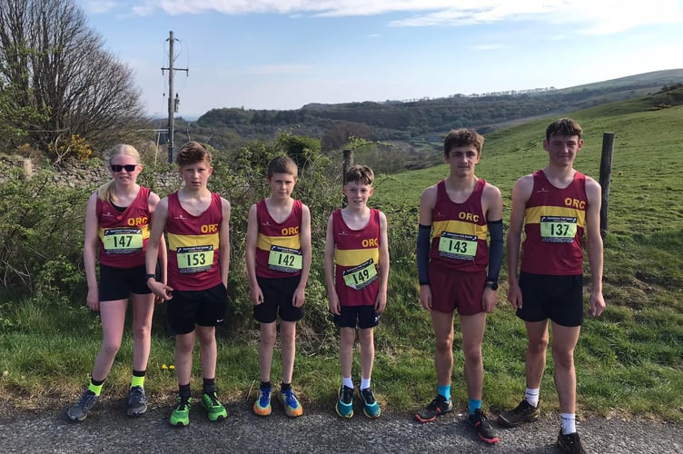 Okehampton RC youngster at Fell Championships