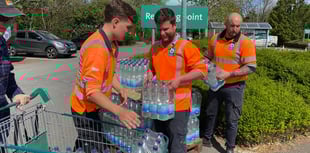 Water back on, says South West Water