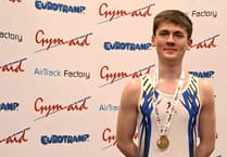 National Gold for Okehampton Flyer Arran at English Trampoline