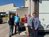  First public defibrillator installed in Tamar Valley scheme 