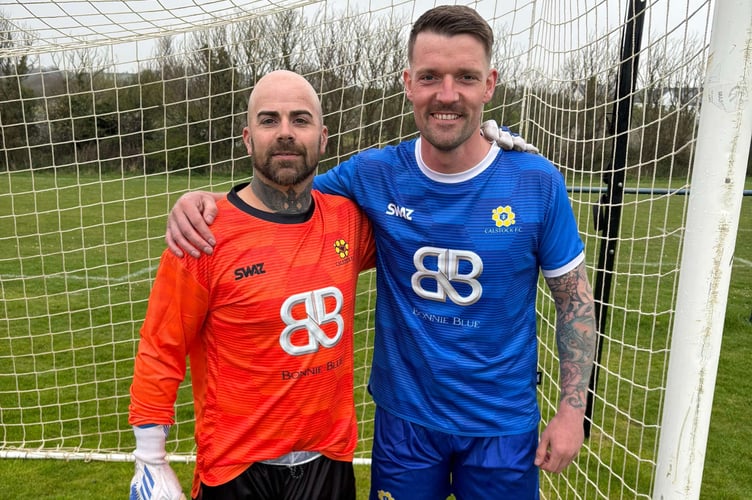 The new away kit sponsored by Bonnie Blue.