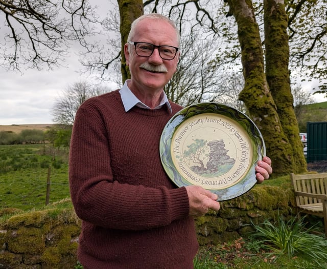 Moorland guide's community award