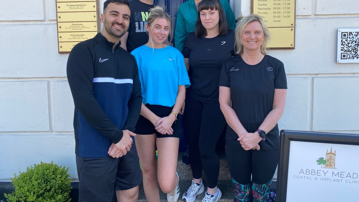 Dental workers support junior Parkrun