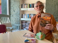 Author seeks mystery squatter