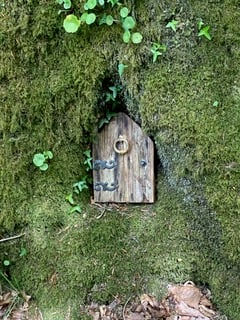 There's a pixie house to be spotted at Burrator House